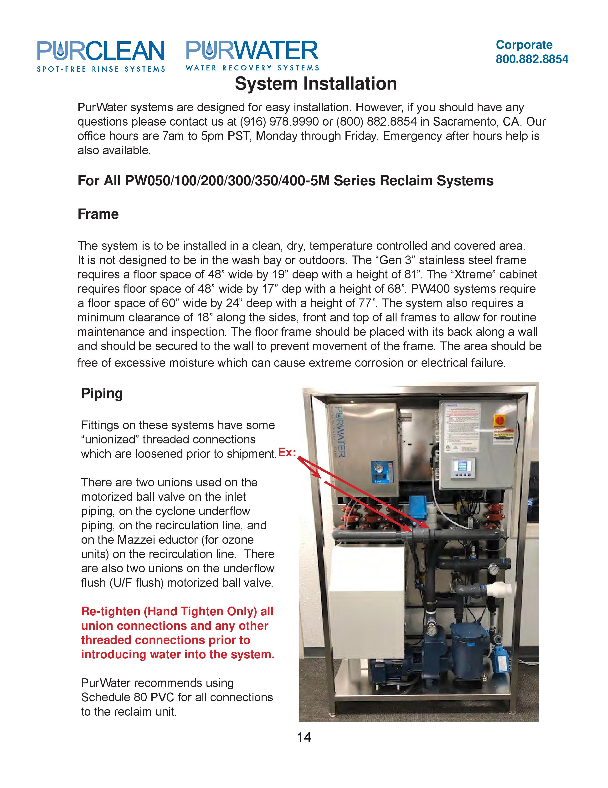 Operator Manual: Purclean Reclaim Gen 3 – Tommy Car Wash Systems