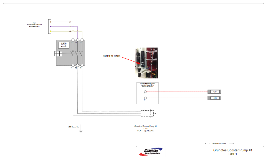 Grundfos Booster pump wiring diagram – Tommy Car Wash Systems